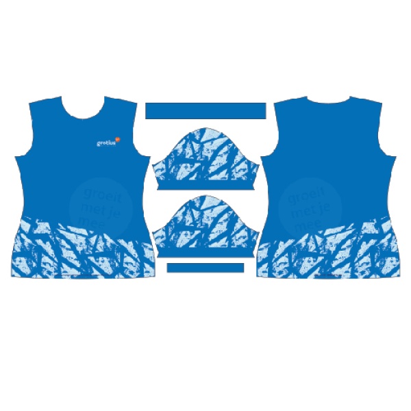 Grotius Sportshirt meisjes (getailleerd)