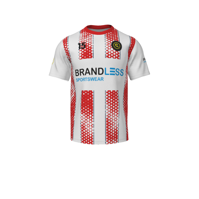 Heren Blanco Sportshirt korte mouw. (x 6)