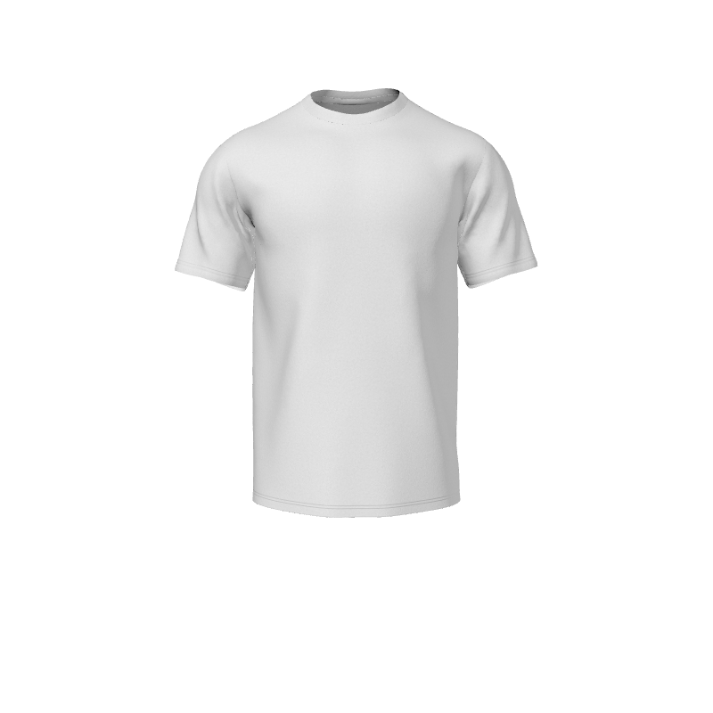 Heren Blanco Sportshirt korte mouw. (x 1)