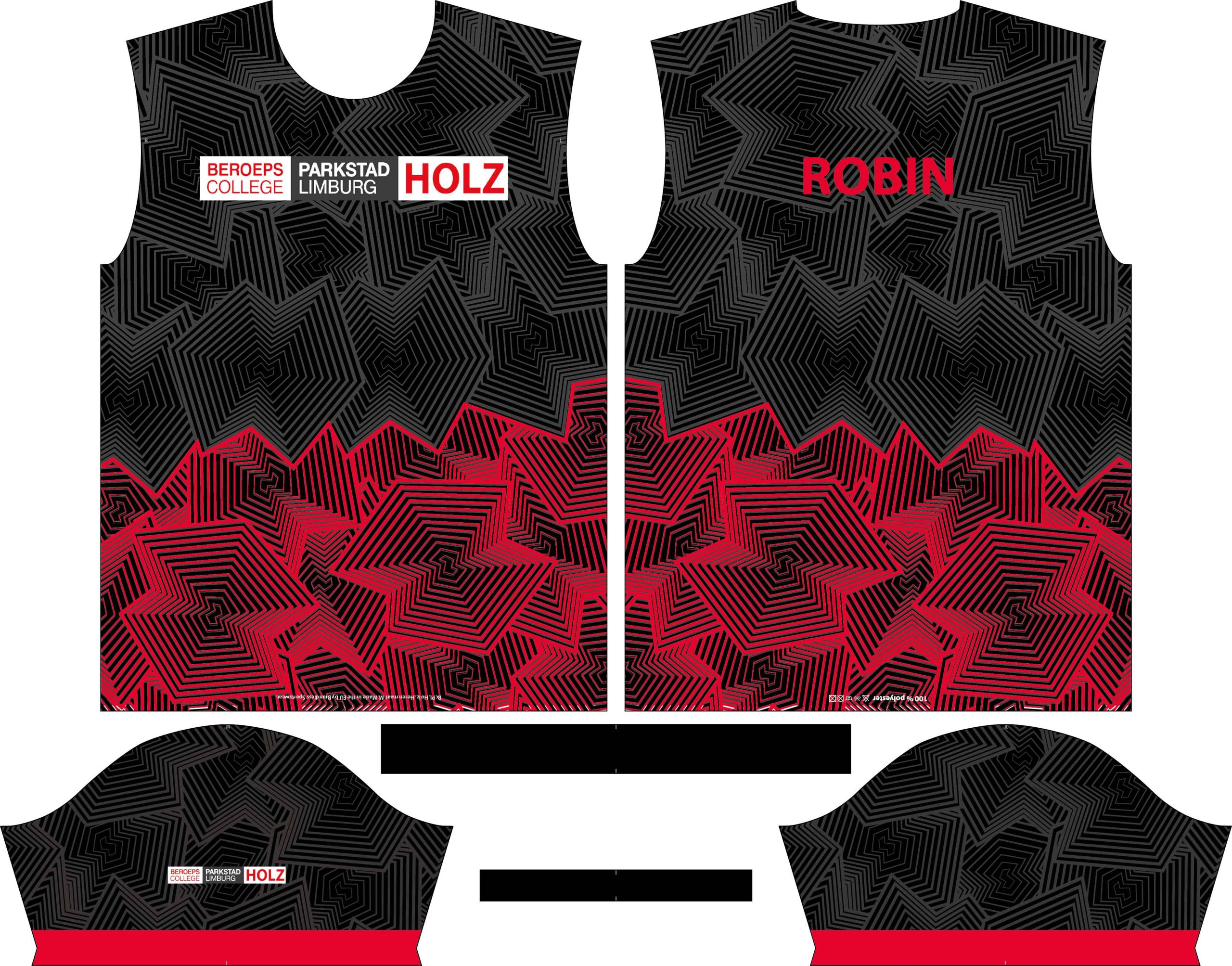 Sportshirt Holz