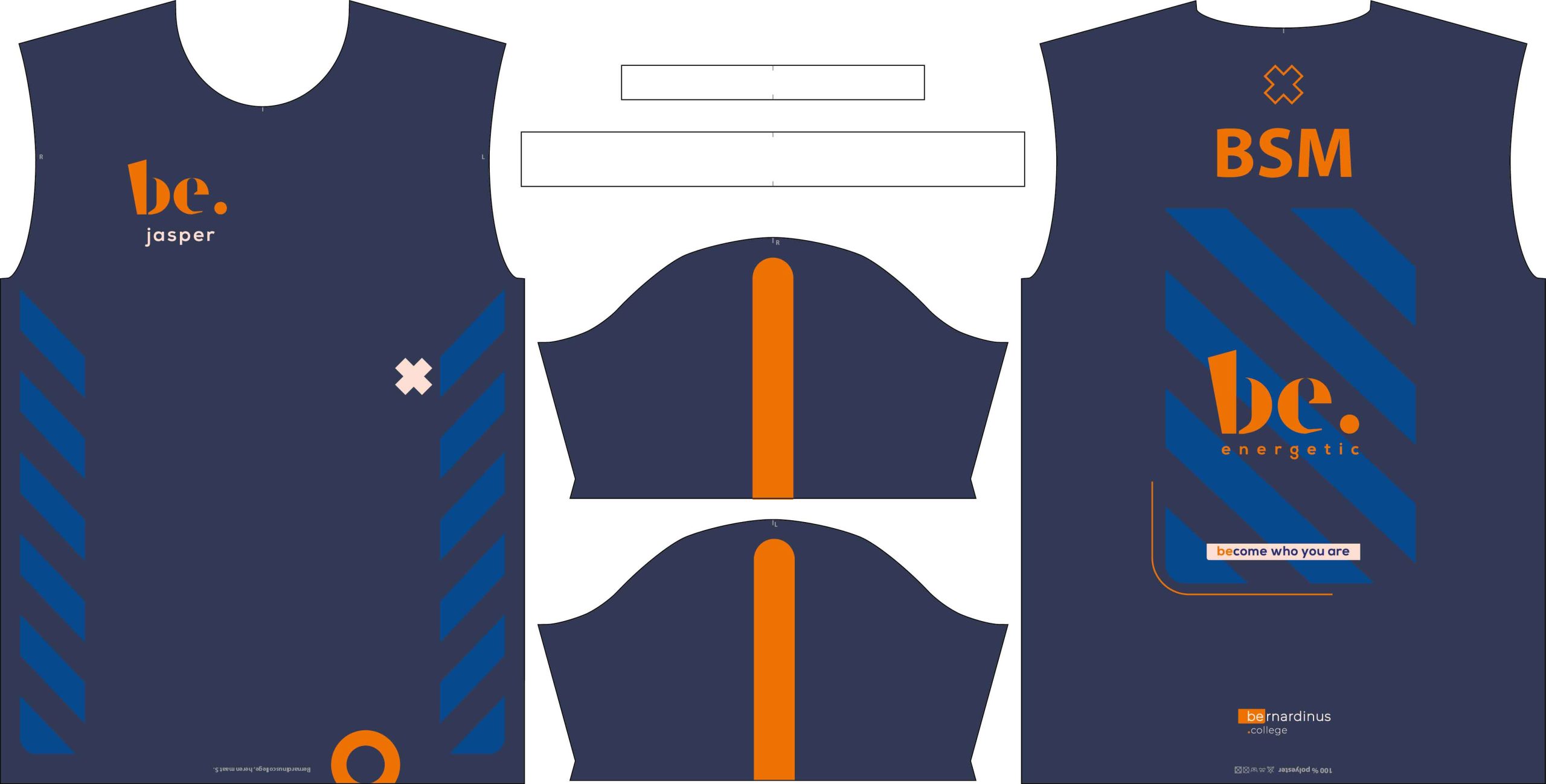 Bernardinus sportshirt BSM jongens met naam